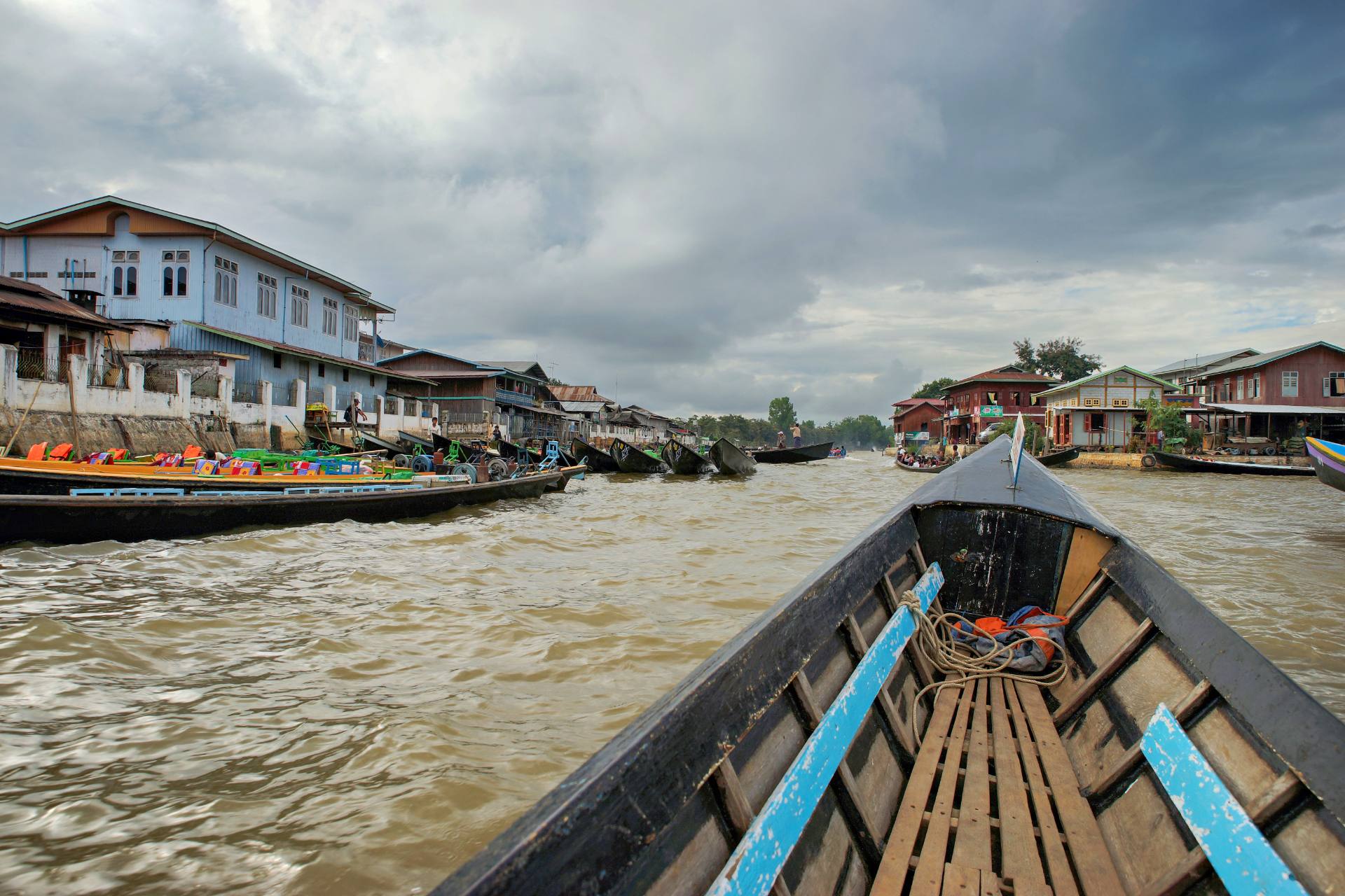 Bootsfahrt zur Erkundung des Inle-Sees und der umgebenden Orte